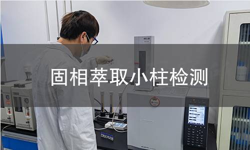 固相萃取小柱检测 固相萃取小柱检测