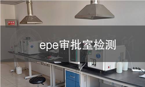 epe审批室检测