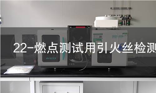 22-燃点测试用引火丝检测 22-燃点测试用引火丝检测