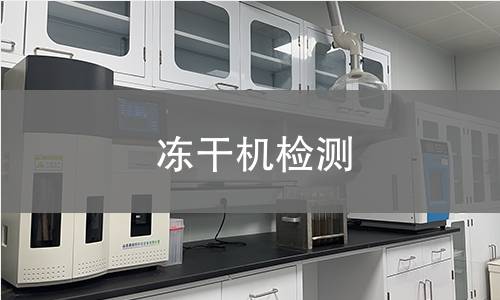 冻干机检测