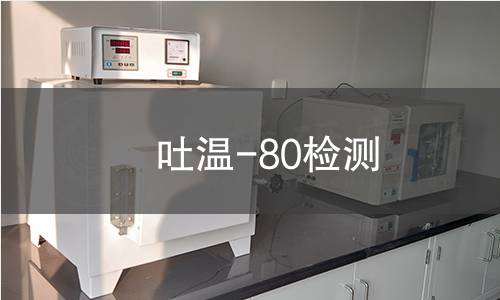 吐温-80检测 吐温-80检测
