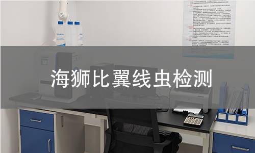 海狮比翼线虫检测