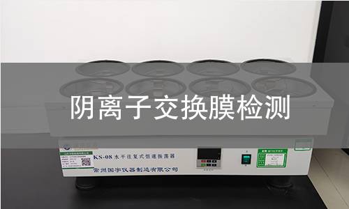 阴离子交换膜检测 阴离子交换膜检测
