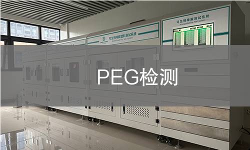 PEG检测