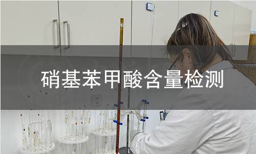 硝基苯甲酸含量检测