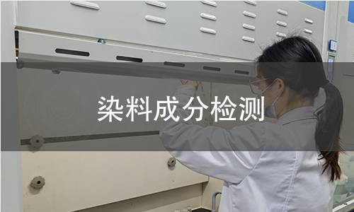 染料成分检测