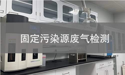 固定污染源废气检测 固定污染源废气检测