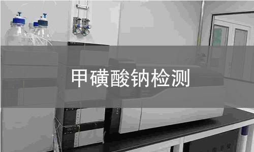 甲磺酸钠检测 甲磺酸钠检测