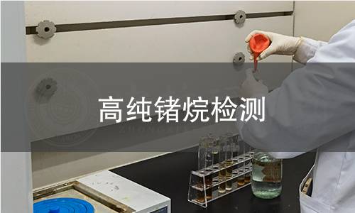 高纯锗烷检测