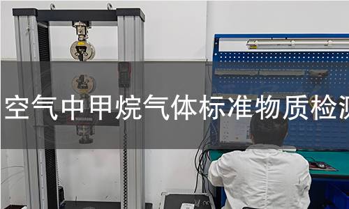 空气中甲烷气体标准物质检测