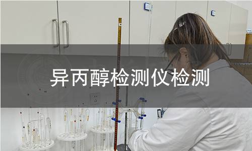 异丙醇检测仪检测
