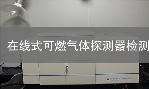 在线式可燃气体探测器检测