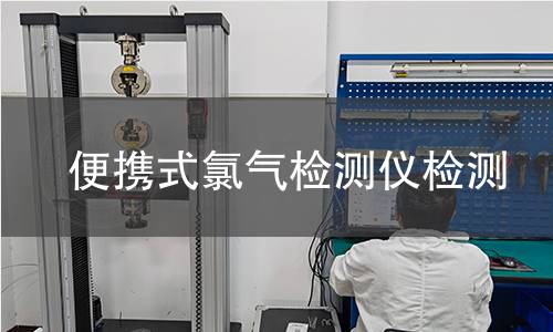 便携式氯气检测仪检测