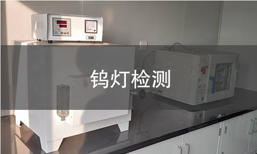 钨灯检测