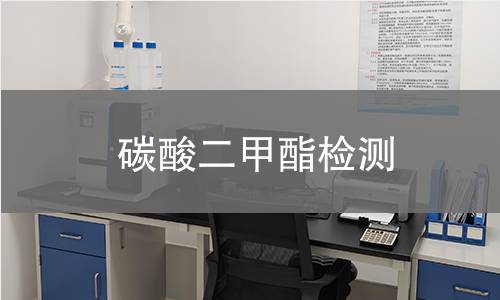 碳酸二甲酯检测 碳酸二甲酯检测