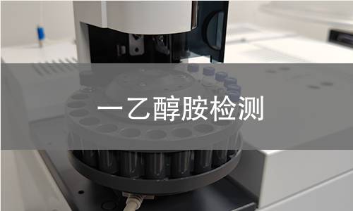 一乙醇胺检测 一乙醇胺检测