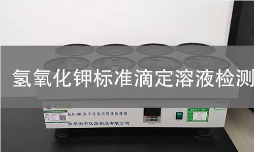 氢氧化钾标准滴定溶液检测
